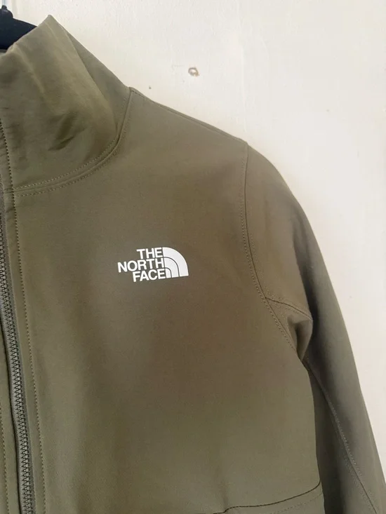 The North Face Military Green Quarter-Zip Pullover - Picture 2 of 4